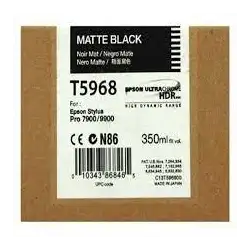 (C13T596800) EPSON CARTUCHO DE TINTA NEGRO MATE VIVO STYLUS PHOTO SP 7700/7890/7900/WT7900/9700/9890/9900