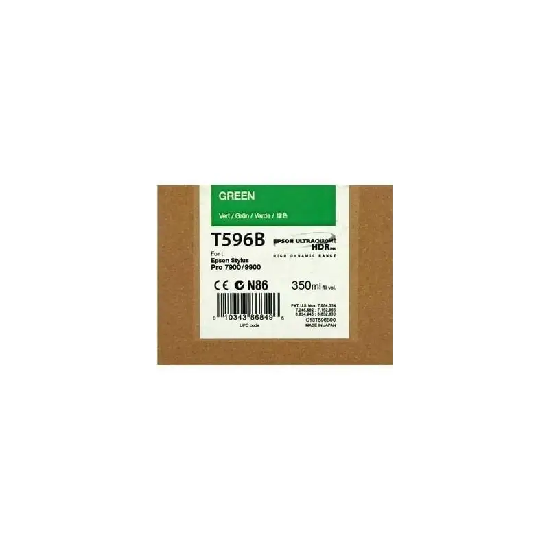(C13T596B00) EPSON CARTUCHO DE TINTA VERDE STYLUS PHOTO SP 7700/7890/7900/WT7900/9700/9890/9900