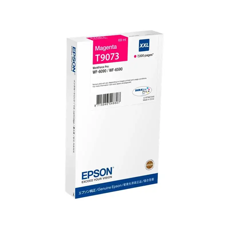 (C13T907340) EPSON  TINTA MAGENTA WF-6XXX SERIES - XXL