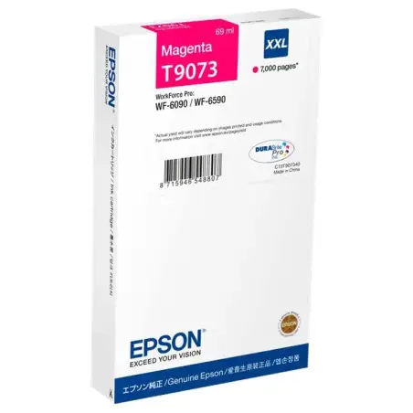 (C13T907340) EPSON  TINTA MAGENTA WF-6XXX SERIES - XXL