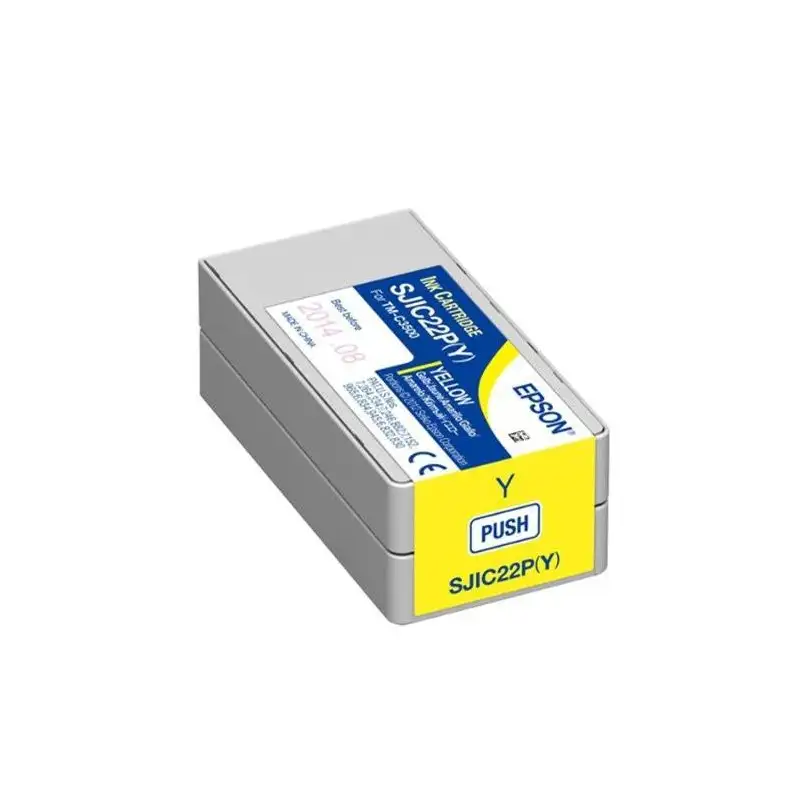 (C33S020604) EPSON CARTUCHO DE TINTA AMARILLO COLORWORKS C3500 SJIC22P(Y)