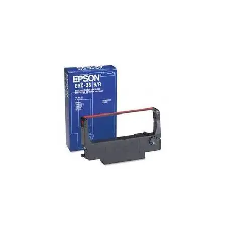 (C43S015376) EPSON CINTA REGISTRADORA NEGRO - ROJO TM 300A 300B 300C 300D U200D U210D U300A U300B U300C U300D TMV 210PD TM 22...