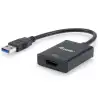 (133385) EQUIP CABLE ADAPTADOR USB 3.0 MACHO A HDMI HEMBRA NEGRO