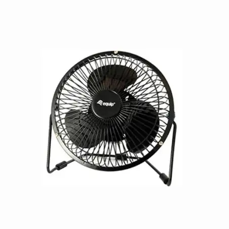 (245420) EQUIP VENTILADOR DE SOBREMESA USB LIFE 6" PLÁSTICO NEGRO