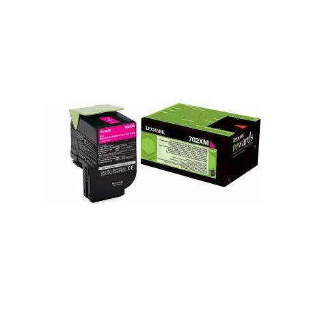 (70C2XM0) LEXMARK TONER MAGENTA RETORNABLE 702XM