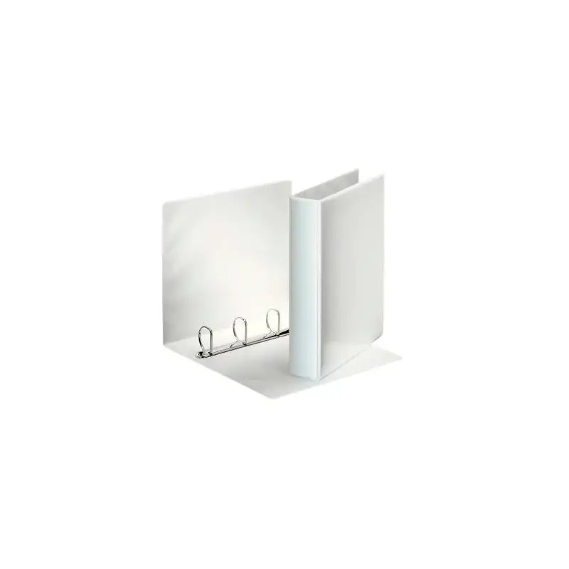 (49705) ESSELTE CARPETA CANGURO BÁSICA PERSONALIZABLE 4 ANILLAS MIXTAS 50MM A4 PP BLANCO