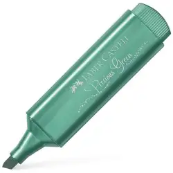 (154639) FABER CASTELL MARCADOR TEXTLINER 46 METÁLICO VERDE