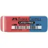 (187040) FABER CASTELL GOMA DE BORRAR BISELADA MIXTA PARA GRAFITO Y TINTA AZUL/ROJO