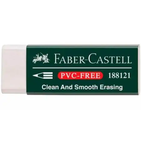 (188121) FABER CASTELL GOMA DE BORRAR 7081 N BLANCO