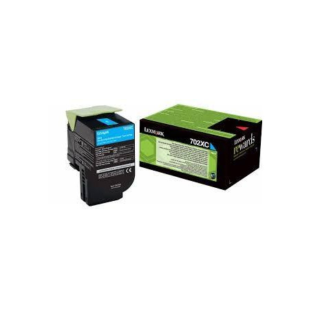 (70C2XC0) LEXMARK TONER CIAN RETORNABLE 702XM