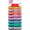 (254678) FABER CASTELL MARCADOR TEXTLINER 46 METALLIC SURTIDOS PACK 8 UD