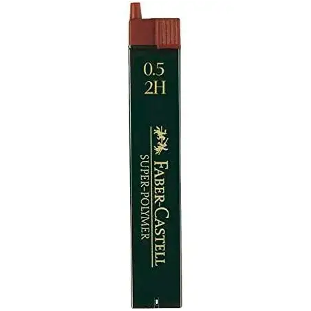 (B-9065-2H) FABER CASTELL MINAS SUPER-POLYMER 0