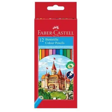 (120112) FABER CASTELL LÁPICES DE COLORES CLASSIC C/SURTIDOS ESTUCHE 12 UD