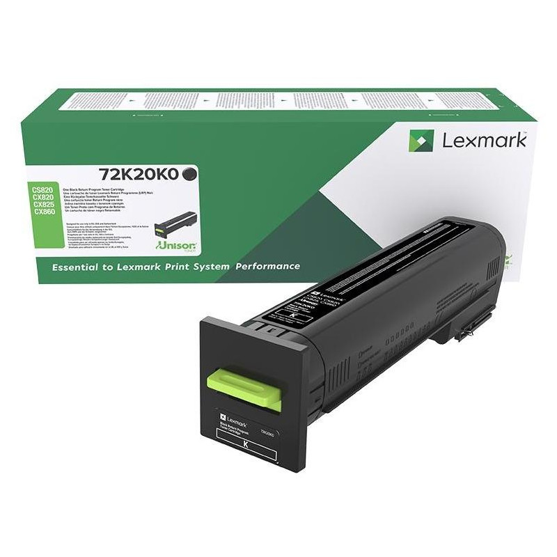 (72K20K0) LEXMARK TONER NEGRO CS820DE
