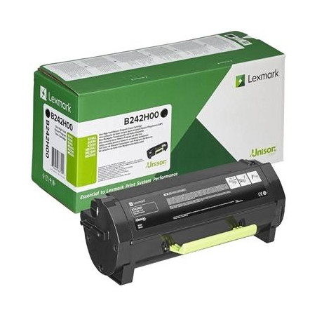 (B242H00) LEXMARK TONER NEGRO B-2442DW