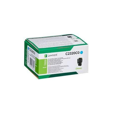 (C2320C0) LEXMARK TONER CIAN C2320