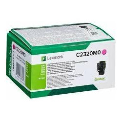 (C2320M0) LEXMARK TONER MAGENTA C2320