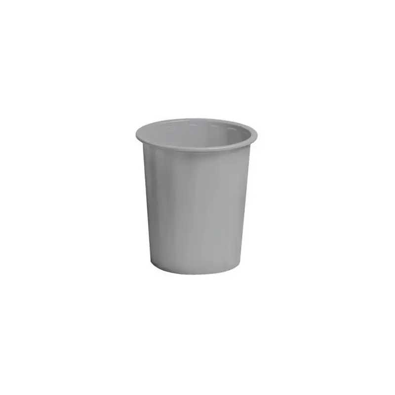(305-08) FAIBO PAPELERA DE PLÁSTICO EN POLIPROPILENO 310X280 MM CERRADA 14 L SERIE 305 GRIS