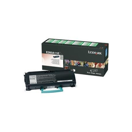 (E260A11E/31E) LEXMARK TONER NEGRO RETORNABLE E 260 360 460