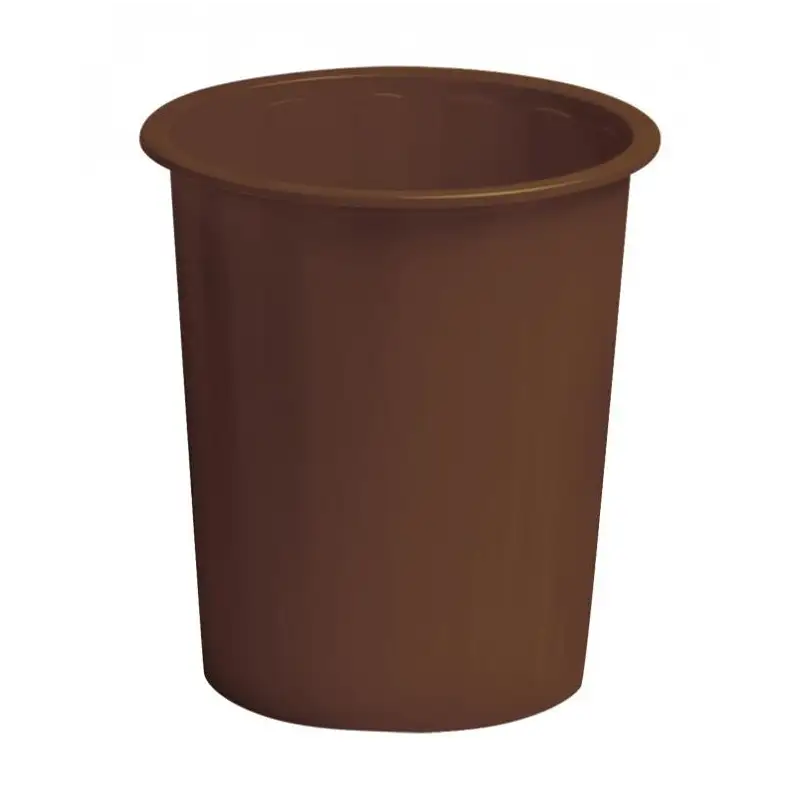 (305-09) FAIBO PAPELERA DE PLÁSTICO EN POLIPROPILENO 310X280 MM CERRADA 14 L SERIE 305 MARRON