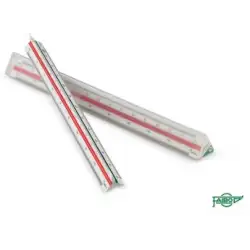 (275E) FAIBO REGLA ESCALA DE REDUCCIÓN 30CM - ESCALÍMETRO (1:100