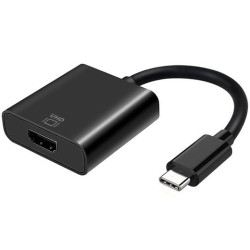 (A109-0344) AISENS CONVERSOR USB-C A HDMI 4K@60HZ USB-C/M - HDMI/H NEGRO 15CM