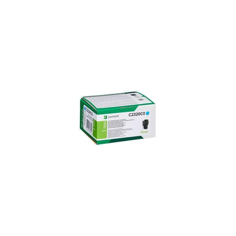 (C2320C0) LEXMARK TONER CIAN C2320