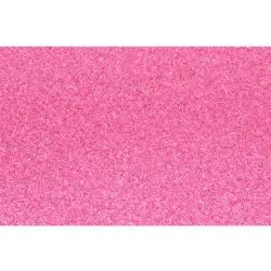 (572ZG43) FAMA GOMA EVA 50X70CM GROSOR 2MM GLITTER ROSA PACK 10 UD