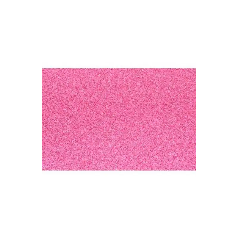 (572ZG43) FAMA GOMA EVA 50X70CM GROSOR 2MM GLITTER ROSA PACK 10 UD