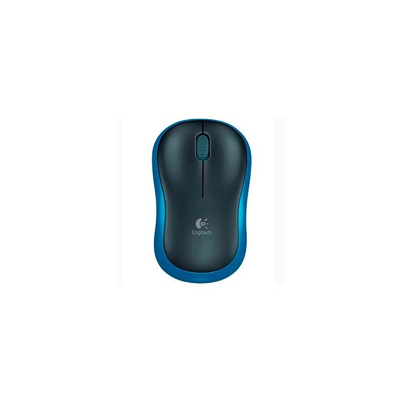 (910-002236) LOGITECH RATÓN M185 INALÁMBRICO 1000PPP AMBIDIESTRO 3 BOTONES COMPACTO AZUL