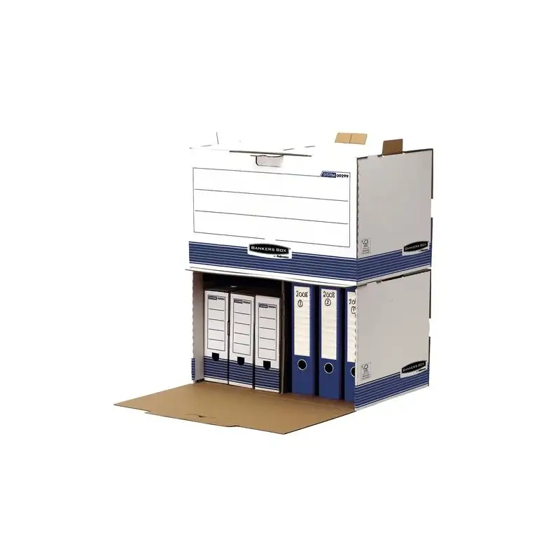 (0029901) FELLOWES CONTENEDOR DE ARCHIVOS ACCESO FRONTAL SYSTEM AZUL