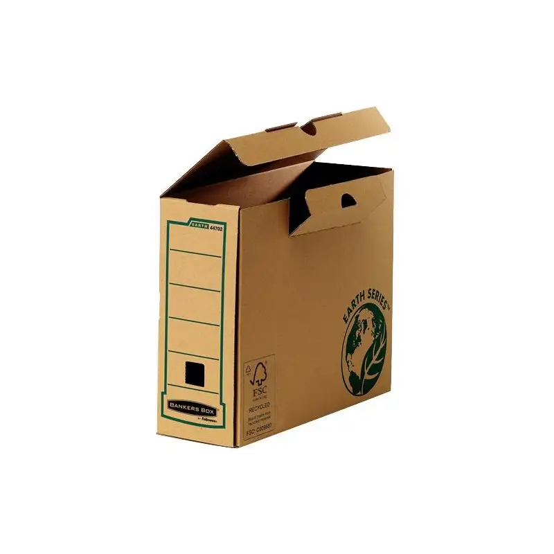 (4470201) FELLOWES CAJA DE ARCHIVO DEFINITIVO 100MM A4 EART SERIES NATURA