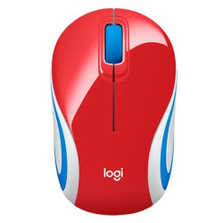 (910-002732) LOGITECH RATÓN M187 INALÁMBRICO COMPACTO ROJO