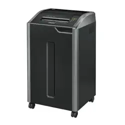 (4698001) FELLOWES DESTRUCTORA MANUAL 425CI CORTE EN PARTÍCULAS DE 4X30MM NEGRO