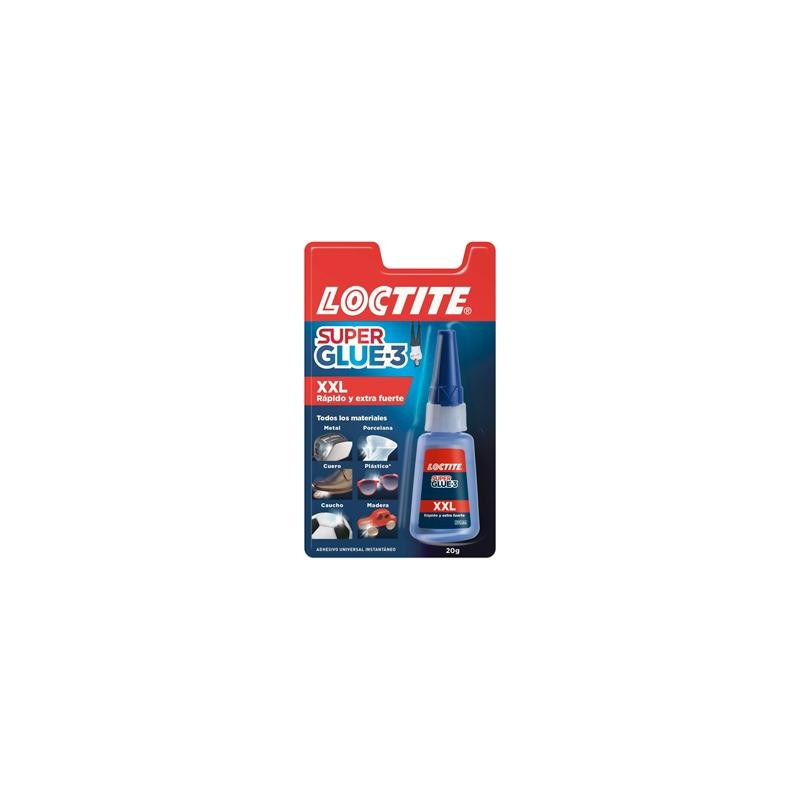 (2586797/2599803) LOCTITE SUPER GLUE-3 ADHESIVO INSTANTÁNEO XXL 20GR