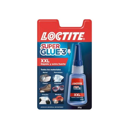 (2586797/2599803) LOCTITE SUPER GLUE-3 ADHESIVO INSTANTÁNEO XXL 20GR