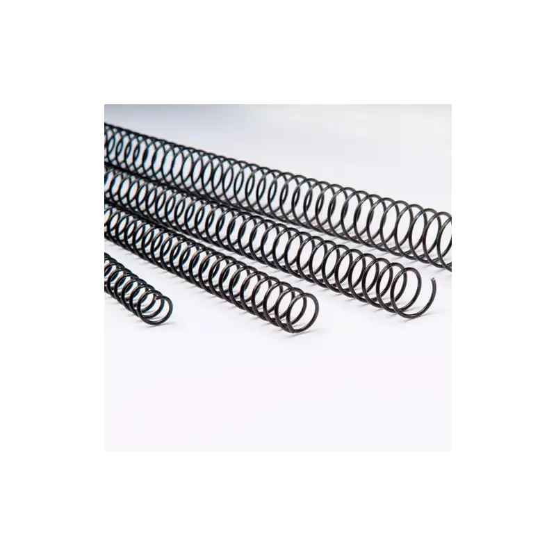 (5111401) FELLOWES ESPIRAL METÁLICA PASO 5:1 30MM A4 NEGRO PACK 50 UD