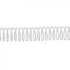 (5113101) FELLOWES ESPIRAL METÁLICA PASO 5:1 12MM A4 BLANCO PACK 100 UD