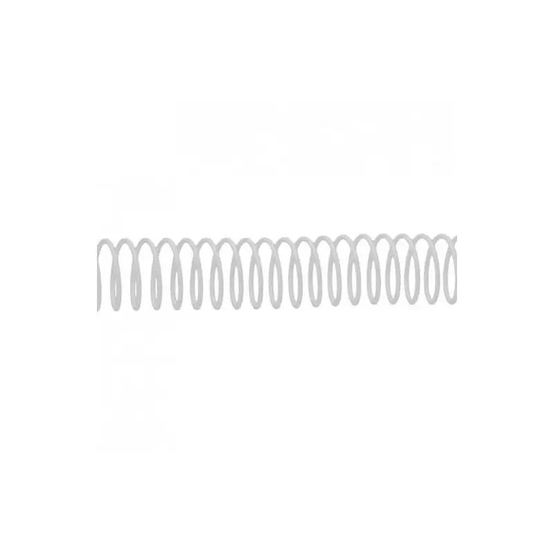 (5113201) FELLOWES ESPIRAL METÁLICA PASO 5:1 14MM A4 BLANCO PACK 100 UD