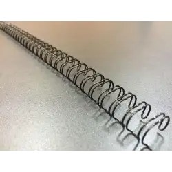 (53265) FELLOWES PACK DE 100 WIRES NEGRO 10 MM