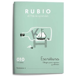 (C010) RUBIO CUADERNO DE ESCRITURA 010