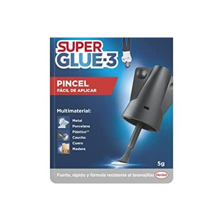 (2640969/2046283/2640) LOCTITE SUPER GLUE-3 ADHESIVO INSTANTÁNEO PINCEL 5GR