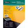 (53764) FELLOWES PACK DE 100 PORTADAS PVC TRANSPARENTE CRISTAL A3 200 MICRAS