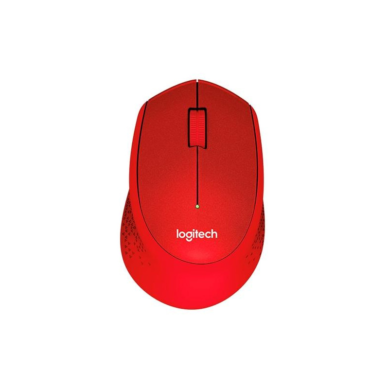 (910-004911) LOGITECH RATÓN M330 INALÁMBRICO 1000PPP COMPACTO 3 BOTONES ROJO