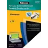 (54770) FELLOWES TAPAS ENCUADERNAR A4 PP 450 MICRAS TRANSPARENTE PACK 100 UD