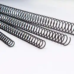 (6005002) FELLOWES ESPIRAL METÁLICA PASO 5:1 14MM A4 NEGRO PACK 25 UD