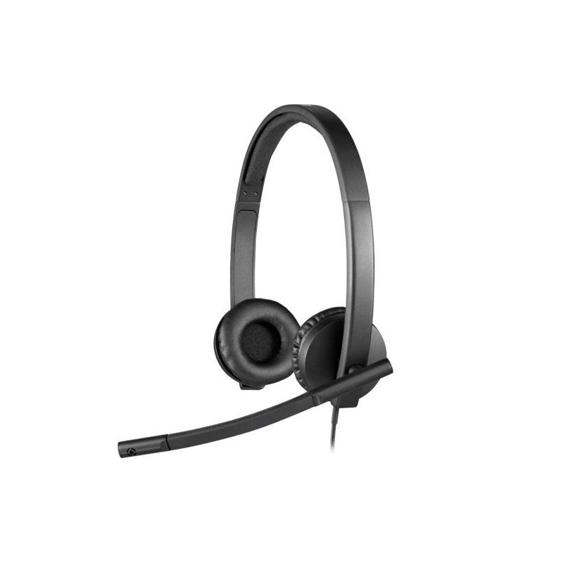 (981-000575) LOGITECH AURICULAR BIAURAL ESTEREO CON MICRÓFONO