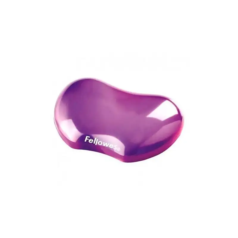 (91477-72) FELLOWES REPOSAMUÑECAS GEL FLEXIBLE CRYSTAL VIOLETA
