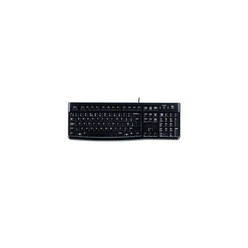 (920-002518) LOGITECH TECLADO K120 CABLE USB QWERTY ESPAÑOL NEGRO