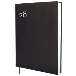(625237026) FINOCAM AGENDA DYNAMIC MILANO Y12-210X270MM 1DP TAPA DURA NEGRO 2026